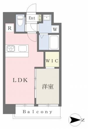 ベルソーレ河原町 101の間取り画像