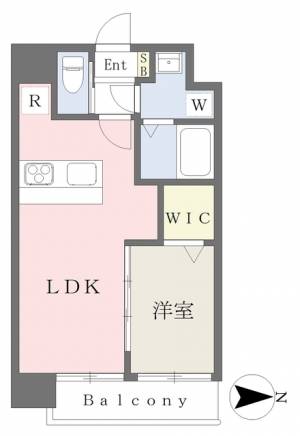 ベルソーレ河原町 101の間取り画像