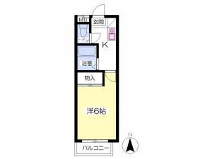 とまとⅡ 306の間取り画像