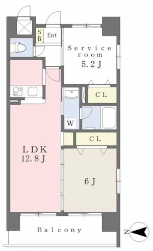 アーバン此花町 401の間取り画像