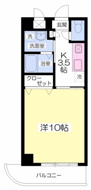 ドルーク道後南町 802の間取り画像