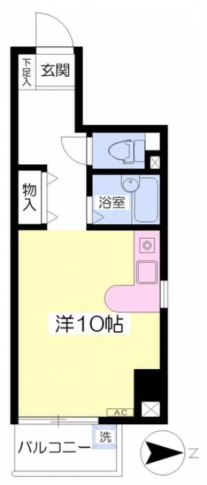 グレースＫ 101の間取り画像