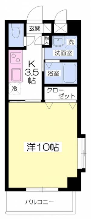 ドルーク道後南町 1101の間取り画像