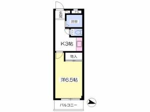 第５こうのマンション 305の間取り画像