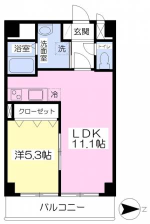 Ａｂｉｔａｒｅ　Ｏｃｔ 602の間取り画像