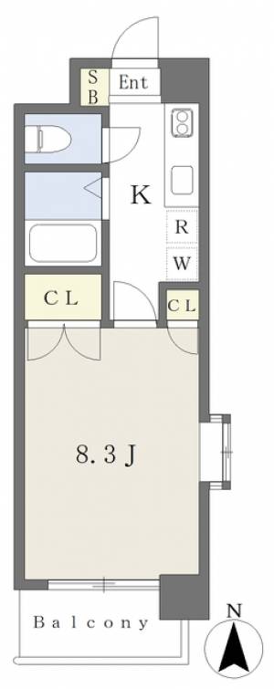 カステルベランジュ 501の間取り画像