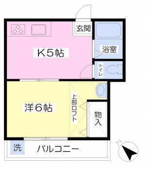 メゾンタナカ 202の間取り画像