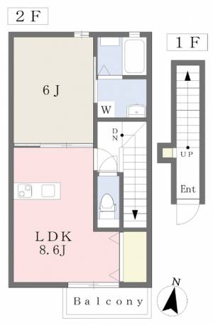 Ｌａ　Ｃａｓａ　ＣＡＹＥＮＮＥ　室町 203の間取り画像