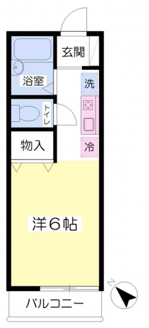 セジュールＭ 103の間取り画像