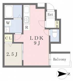 仮）小栗新築アパート 102の間取り画像