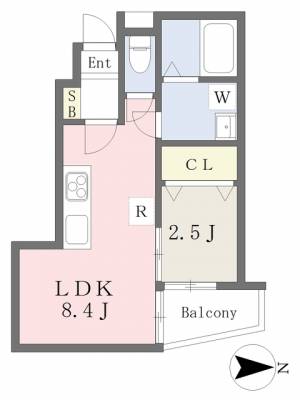 仮）小栗新築アパート 103の間取り画像