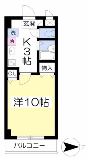 ドミールＳ 403の間取り画像