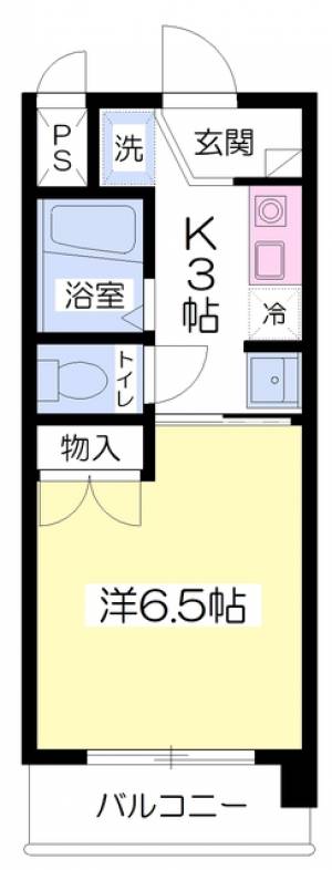 Ｌａ　Ｃｈｏｕ　Ｃｈｏｕ 203の間取り画像