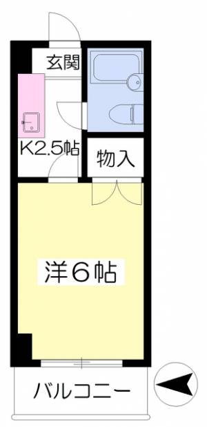 第３成田マンション 302の間取り画像