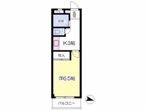 第５こうのマンション 303の間取り画像