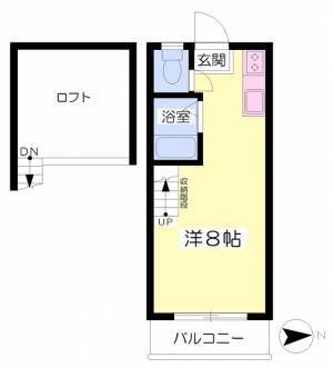 エルデ枝松 203の間取り画像