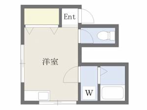 南町ハイツ． 201の間取り画像