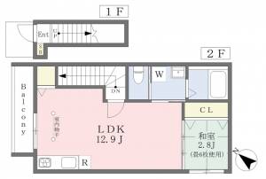 ＤＬ-ＴＥＲＲＡＣＥ 202の間取り画像