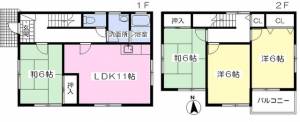 木原戸建８号 8の間取り画像