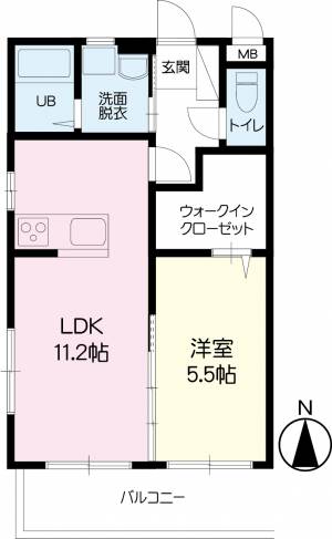 シャソワ 302の間取り画像