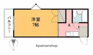 メゾンド井上 ５０１の間取り画像