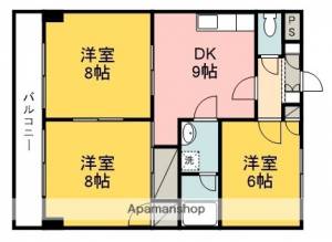 サザンキャッスル大野 ２０５の間取り画像