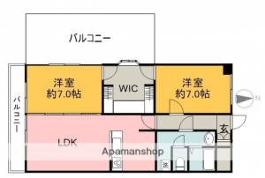 Ｓキャメリア ８０１の間取り画像