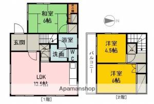 空港通り　北原一戸建て １の間取り画像