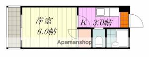 ナウメゾン山本 203の間取り画像