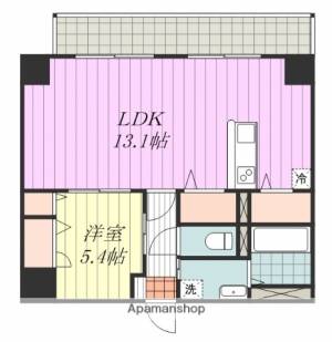 ブランノワール辻町 206の間取り画像