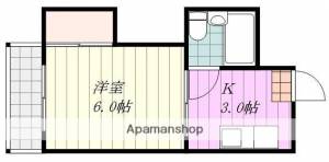 コーポ樋又Ｂ棟 113の間取り画像