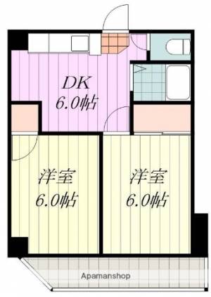 フレンドコート 402の間取り画像