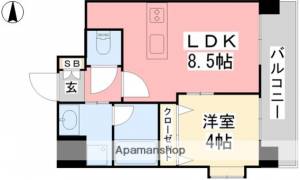 フェニックス西堀端 203の間取り画像