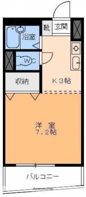 グランアルブル山越II 705の間取り画像