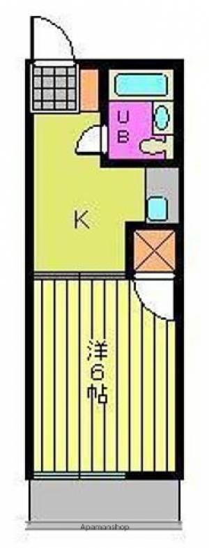 ハイツ萱町 202の間取り画像