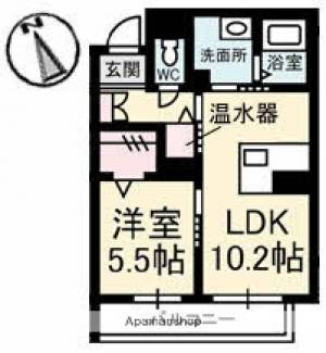 ガルテンＭＡＳＡＫＩ　Ａ棟 303の間取り画像