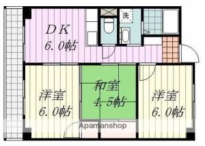 鈴木マンション 505の間取り画像