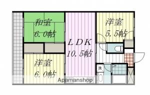 グランシャトレ姫原 205の間取り画像