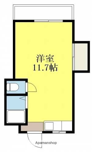 富士第六ビル 403の間取り画像