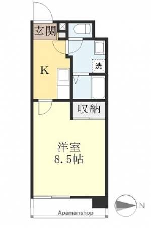 フォルテ緑町 403の間取り画像