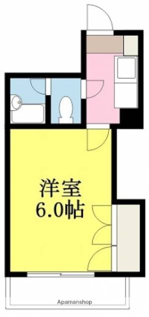 ロイヤルハイツ清水町 602の間取り画像