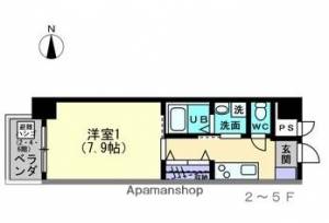 ミモザヒルズ古町 401の間取り画像