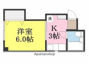 コーポ勝山 101の間取り画像