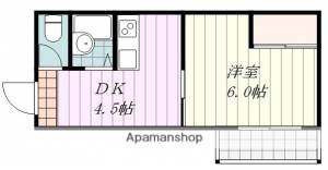 ＭＤマンション木屋町 302の間取り画像