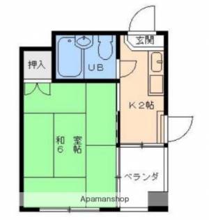 京屋マンション 101の間取り画像