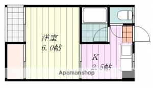 野中ビル 403の間取り画像