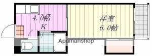 マンション田中 302の間取り画像