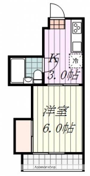 プレアール木屋町 405の間取り画像