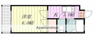 オックスフォードサーカス山越 418の間取り画像