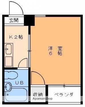 京屋マンション 303の間取り画像